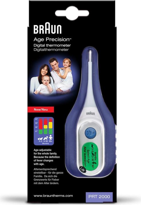 Image du produit Braun Prt 2000 (Aisselle, Bouche, Rectal)
