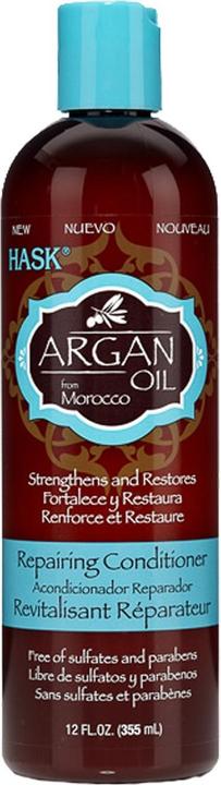 Image du produit Hask Après-shampooing réparateur à l'huile d'argan 355ml (355 ml)