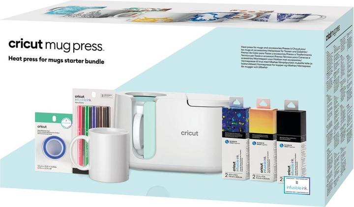 Actual product image Cricut Mug Press Starter Bundle