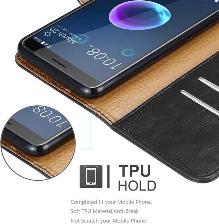 Actual product image Cadorabo Book Luxury Cover (HTC Desire 12)