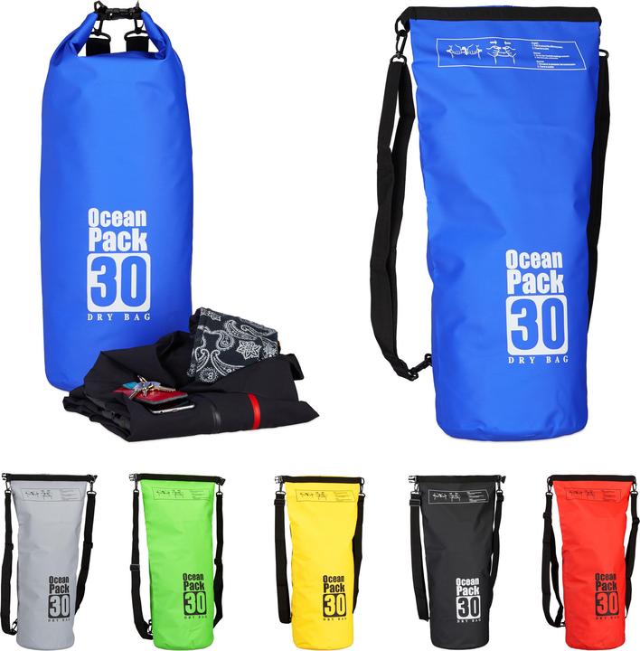 Actual product image Relaxdays 30 L Waterproof Dry Bag (30 l)