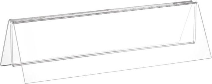 Actual product image Deflecto Brochure / menu card holder acrylic crystal clear (A5)