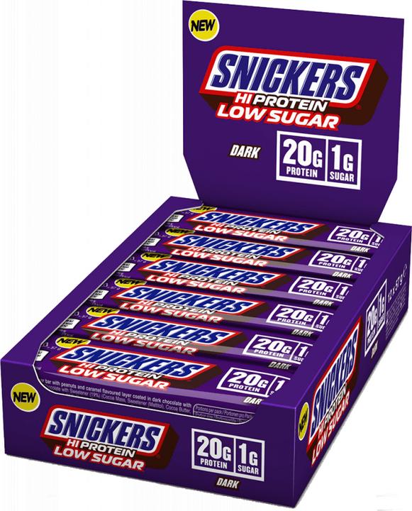 Immagine prodotto Hubba Bubba Snickers Dark Barretta a basso contenuto di zuccheri e ad alto contenuto di proteine (Cioccolato fondente, 1 pz., 763 g)