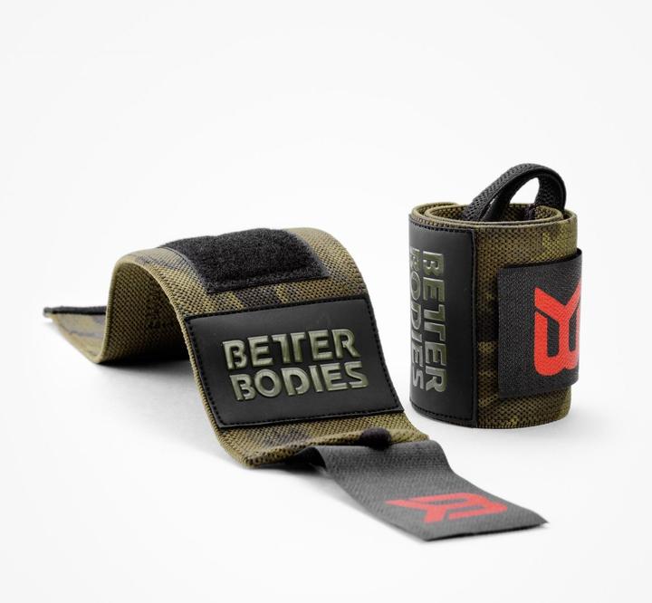 Image du produit Better Bodies Bodies Wrist Wraps Camo (Taille unique)