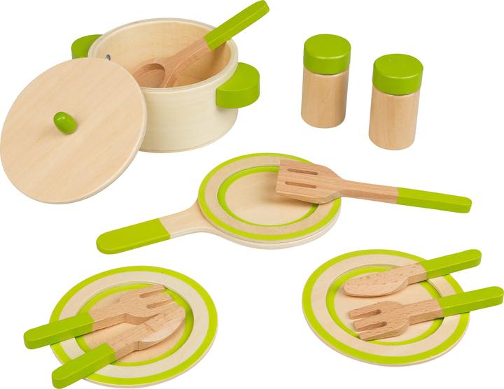 Immagine prodotto Idena Utensili da cucina in legno 13 pezzi FSC100