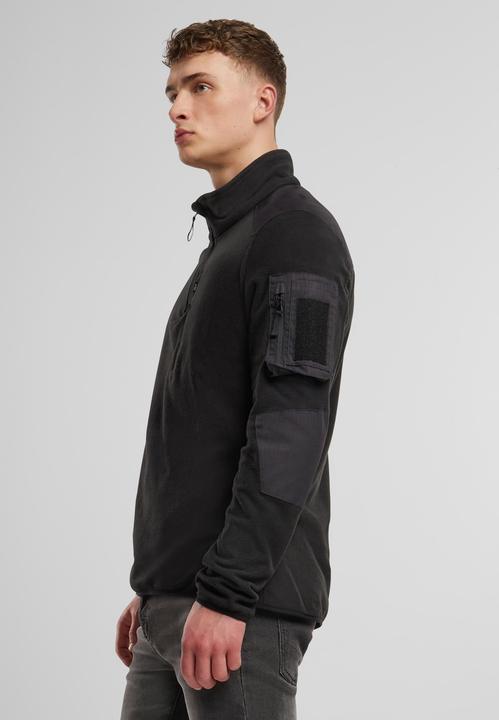Produktbild Brandit Fleecepullover Ripstop Grösse 3XL Farbe Schwarz (3XL)