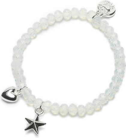 Produktbild Proud MaMa Armband, Stern / Herz Transparent