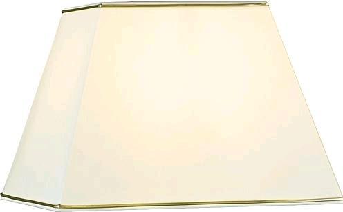 Orion 41201 cream gold textile shade H218mm
