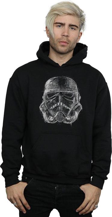 Produktbild Star Wars Stormtrooper Scribble Helmet Kapuzenpullover (XL)