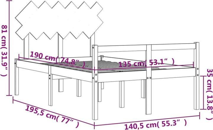 Immagine prodotto VidaXL Mitena (135 x 190 cm)