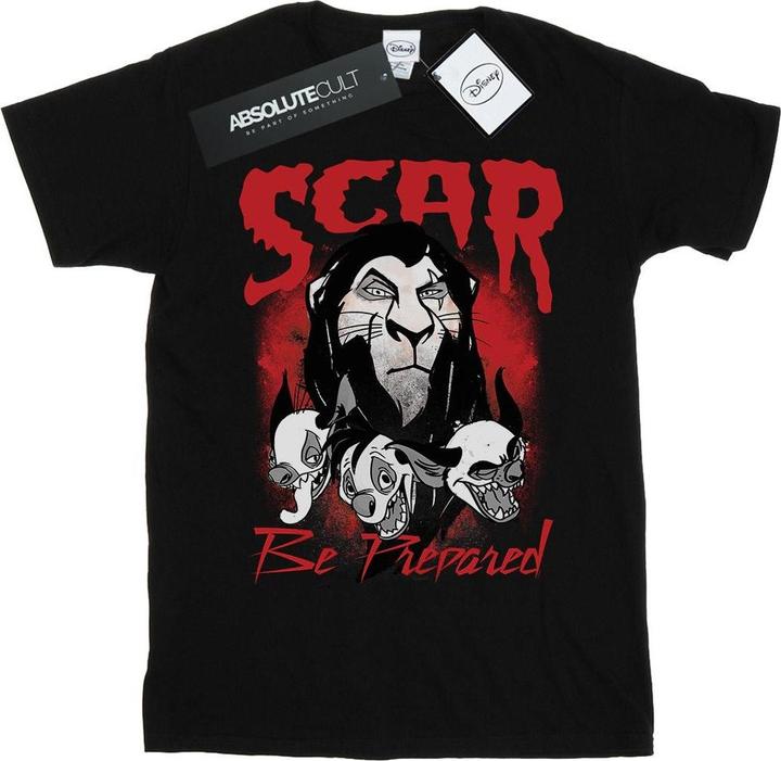 Immagine prodotto Disney The Lion King Scar Be Prepared Maglietta Uomo (M)