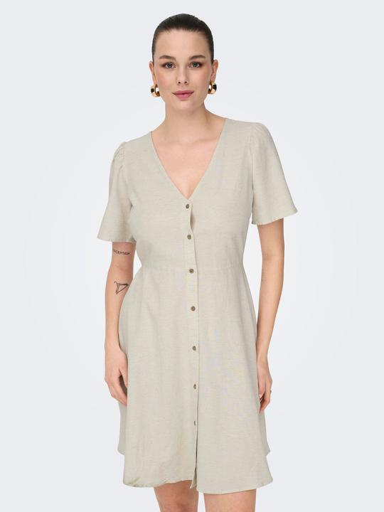 Image du produit Only Onlvita Life Linen S/S Short Dress Wvn (L)