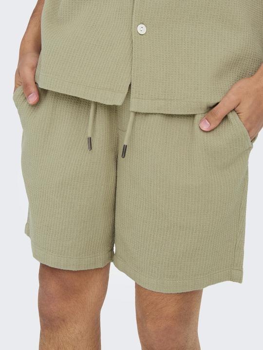 Produktbild Only & Sons ONSBERTIL Normal geschnitten Shorts Sweat-Shorts (L)