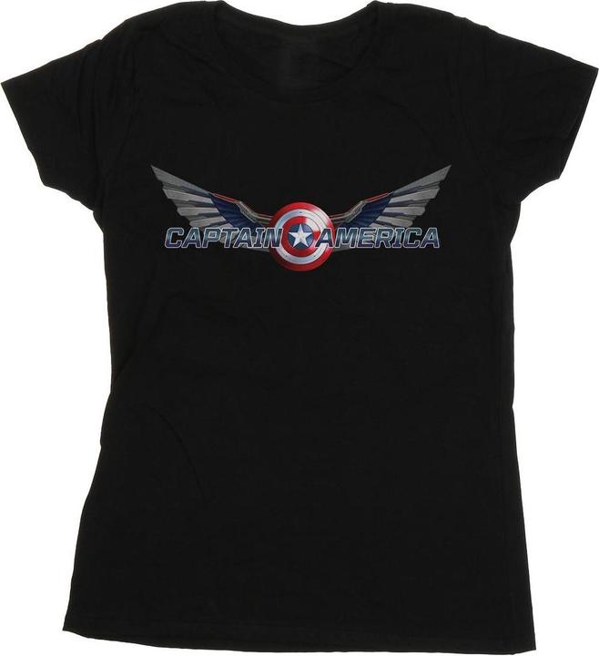 Immagine prodotto Falcon And The Winter Soldier Captain America Logo Maglietta Donna (XL)