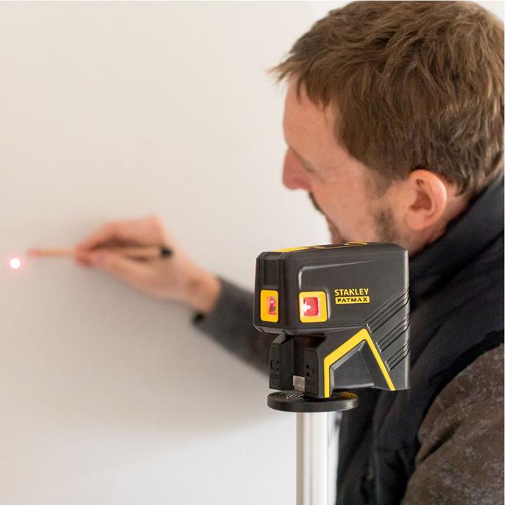 Produktbild Stanley 30 Meter FatMax 5-Punktlaser rot