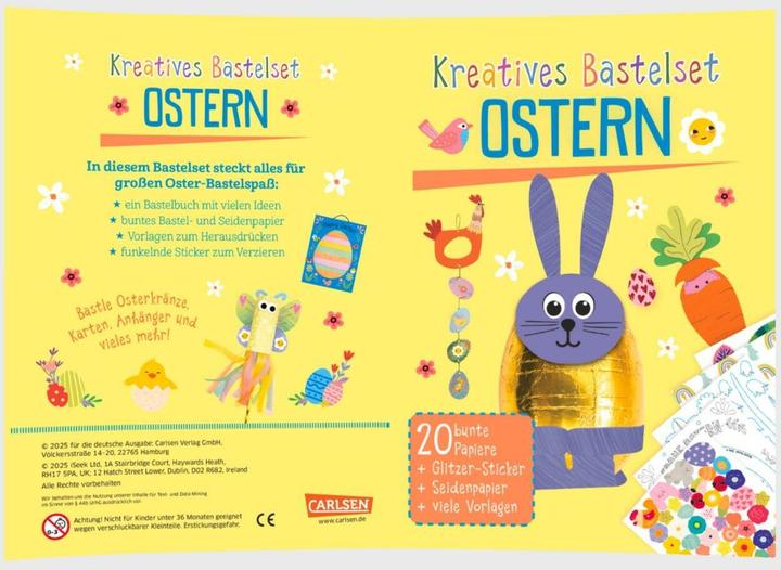 Actual product image Craft kit for children: Creative craft kit: Easter