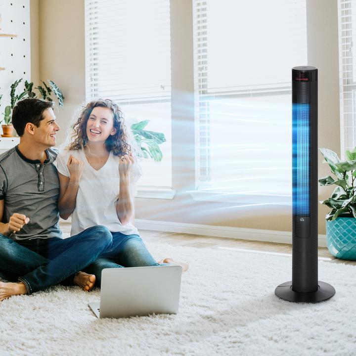 Image du produit Homcom Ventilateur de tour avec télécommande