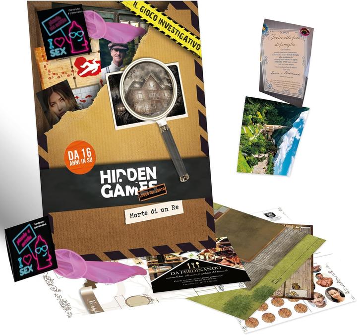 Produktbild Hidden Games Morte di un Re (IT) - Gioco investigativo (Italienisch)
