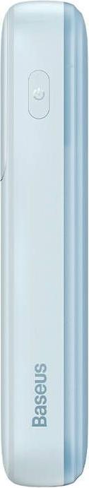 Actual product image Baseus Powerbank Comet with USB to USB-C cable, 10000mAh, 22.5W (blue) (10000 mAh, 22.50 W)