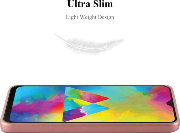 Productafbeelding Cadorabo TPU Matte Metallic hoes (Samsung Galaxy M21, Samsung Galaxy M30)