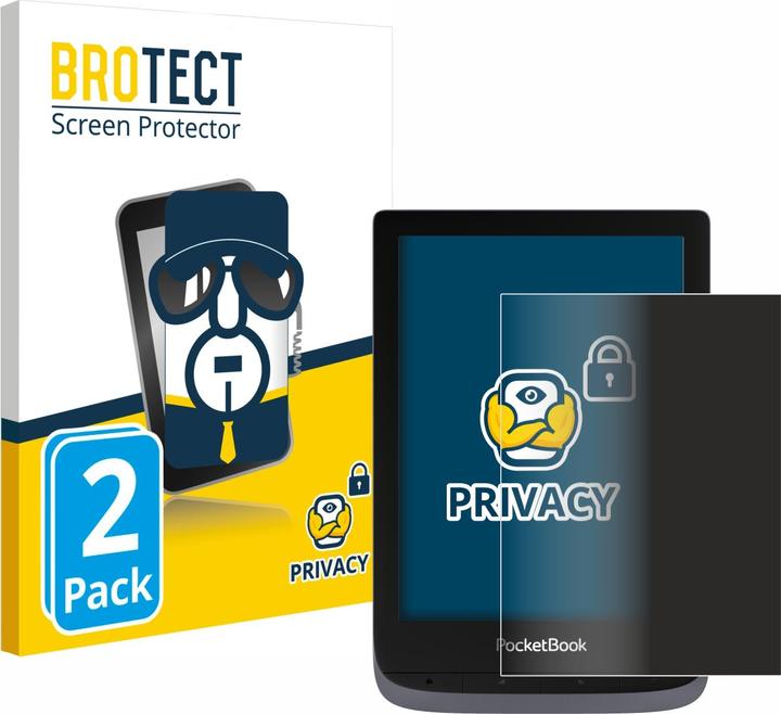 Produktbild BROTECT Sichtschutzfolie Anti-Spy Privacy Folie Blaulicht-Schutz (Touch HD 3)