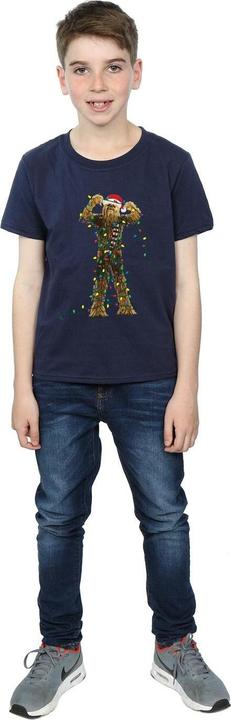 Image du produit Star Wars - T-shirt CHEWBACCA CHRISTMAS LIGHTS - Garçon (128)