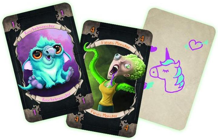 Immagine prodotto Das kleine Böse Kartenspiel - Monster-Mogeln (Il gioco di carte divertente con i mostri, dagli 8 (Tedesco)