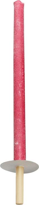 Actual product image Ströbel Set of 5 wax torches with wooden handle and hand protection plate, burning time approx. 75 min