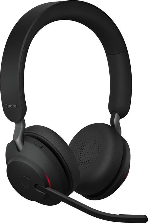 Produktbild Jabra Evolve2 65 Stereo MS + Ladestation + Link 380c schwarz (Kabelgebunden, Kabellos, USB-C)