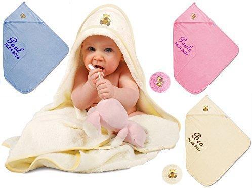 Image du produit Baby Matex Couverture de bain bébé maxi 100x100 rose (MT0132)