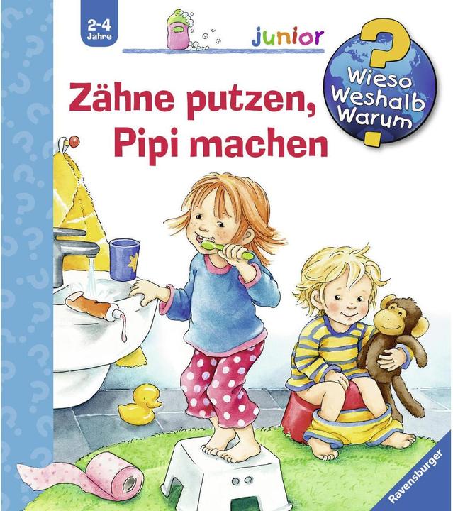 Ravensburger Zähne putzen, Pipi machen (Allemand, Frauke Nahrgang., Susanne Szesny, 2014)