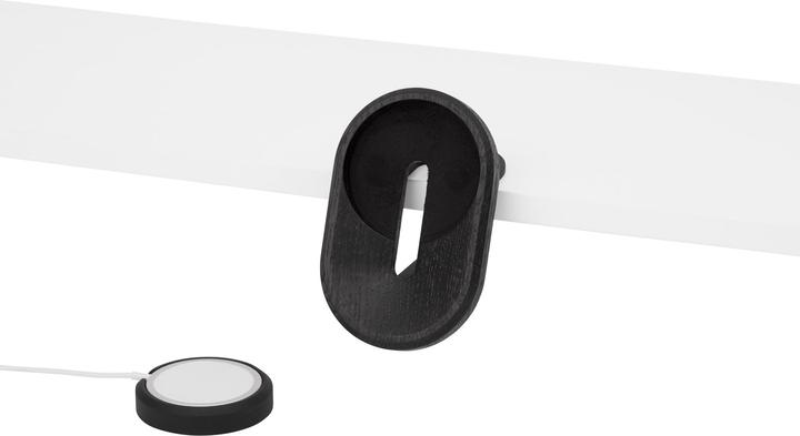 Actual product image Oakywood MagSafe iPhone Desk Shelf Mount - magnetic shelf mount for iPhone - color Black -