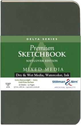 Actual product image Stillmann & Birn Sketchbook Delta (Hardcover)