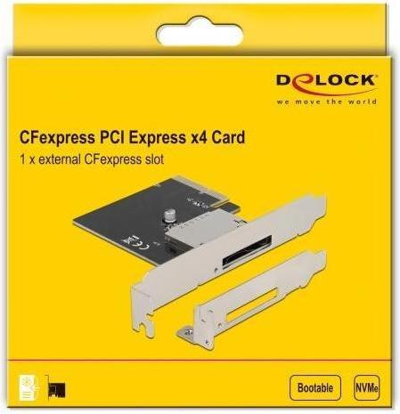 Actual product image Delock PCI Express card (PCI-E x4)