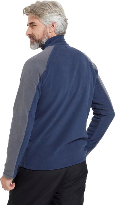 Actual product image Mountain Warehouse Mens Ashbourne II Half Zip Fleece Top (L)