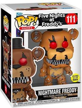 Actual product image Funko Pop Glow in the Dark Five Nights at Freddy's Nightmare Freddy Limited Edition