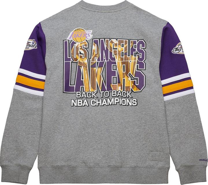 Actual product image Mitchell & Ness Fleece 4.0 Pullover Los Angeles Lakers (XXL)