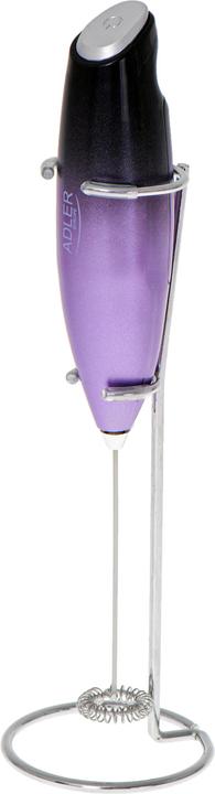Image du produit Adler AD 4499 Milk frotter with a stand, Black/Purple