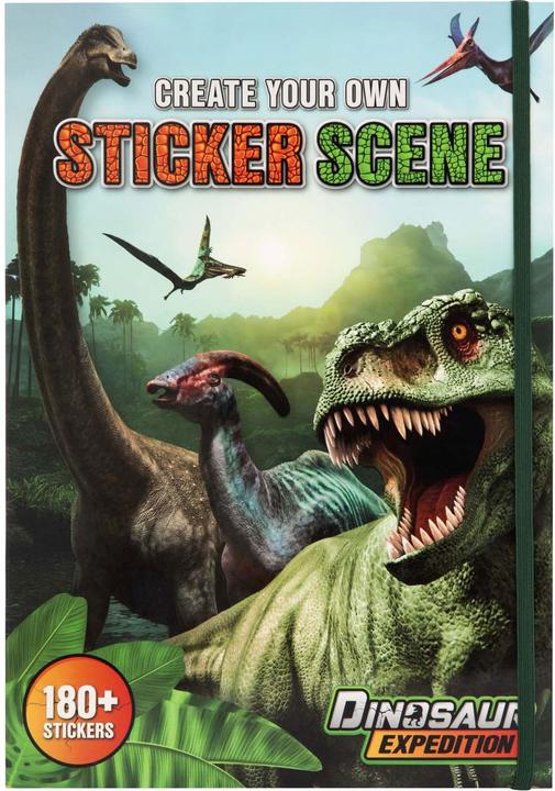 Actual product image Grafix Dino sticker book