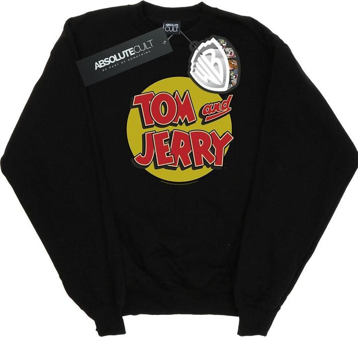Actual product image Tom & Jerry Mens Circle Logo Sweatshirt (S)