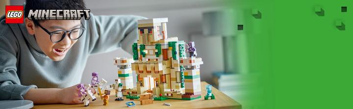 Immagine prodotto LEGO 21250 La Fortezza del Golem di Ferro (21250, LEGO Minecraft)