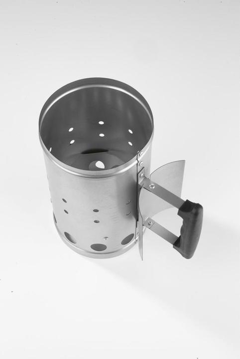 Image du produit Landmann Cheminée d'allumage Ø 16.5 x 27 cm, inox/noir