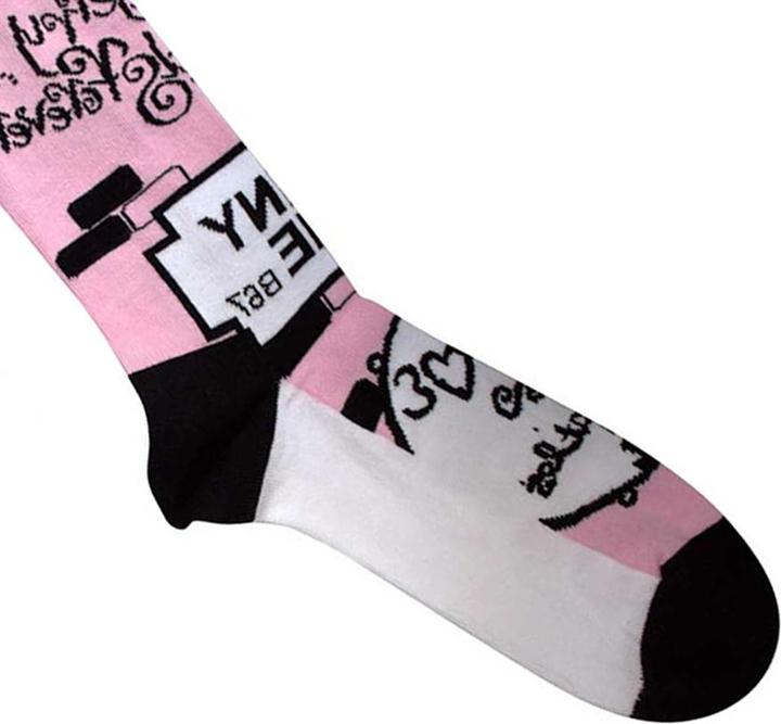 Actual product image The Beatles Unisex Adult Strawberry Fields/Penny Lane Socks (40.5 - 45.5)