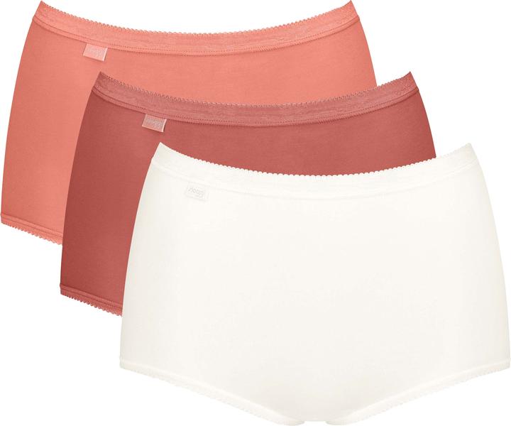 Sloggi Unterhose BASIC+ MAXI Damen-Slip 3er Pack