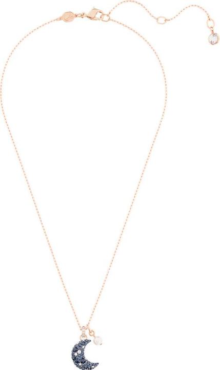 Produktbild Swarovski Luna Halskette Mond Mehrfarbig Roségold (Swarovski Metall, 40 - 47 cm)