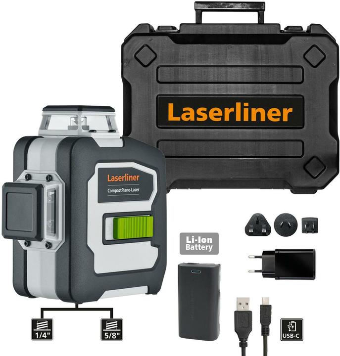 Immagine prodotto Laserliner Laser a linee incrociate CompactPlane 3G Pro 30 m
