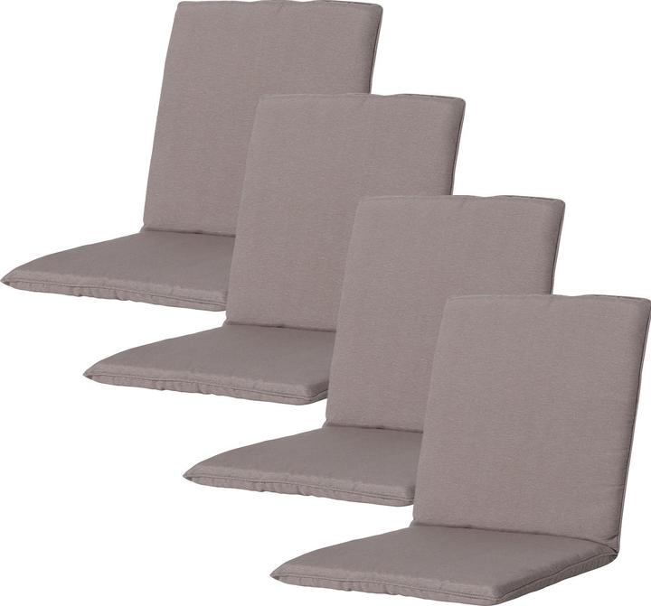 Actual product image Casativo Comfortable low-back cushion, set of 4 (97 x 49 cm)
