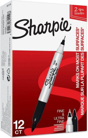 Produktbild Sharpie Permanentmarker S0810840 (Schwarz, 0.90 mm, 12 x)