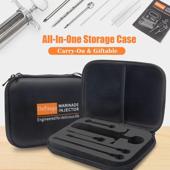 Actual product image DePango Meat syringe