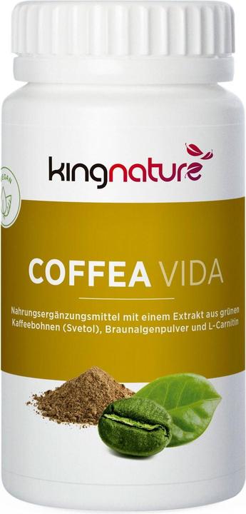 Immagine prodotto Kingnature Coffea Vida 200 mg capsule di estratto di caffè verde (60 Pezzo/i, Pillole, 60 g)